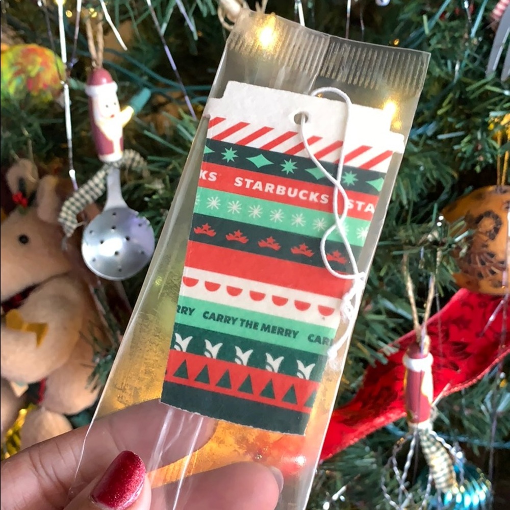 Limited Edition Starbucks holiday  air freshener